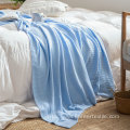 100% organic cooling Bamboo Knitted Super Throw Blanket